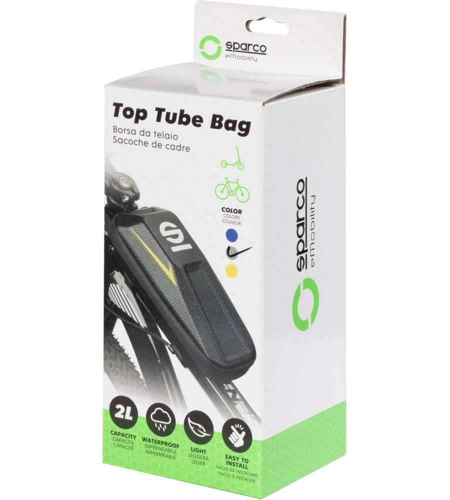 BORSA DA TELAIO PER BICI SPARCO IN EVA, 24X10X8 CM
